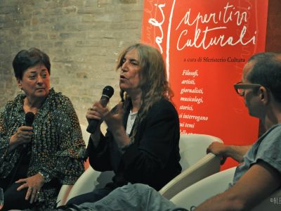 Patti Smith infiamma il pubblico degli Aperitivi culturali